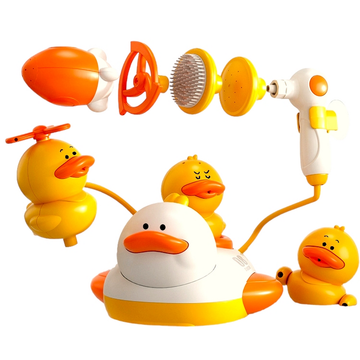 키저스 유아용 오키보트 샤워기 분수놀이 장난감 10종세트, 혼합색상 6991632335