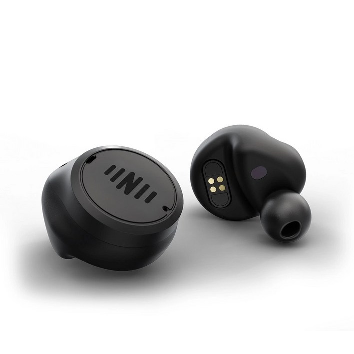 NUHEARA IQBuds2 MAX 블루투스 이어폰, NU318, 블랙
