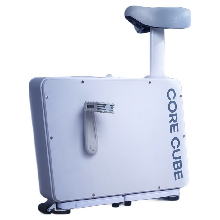 더스크랙 코어큐브 실내자전거, 단일상품, 프리미엄 화이트