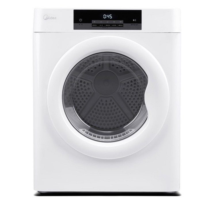 미디어 컴팩트 미니 의류 건조기 MDD02A25WKR 2.5kg 고객직접설치, 화이트, MDD02A25WKR