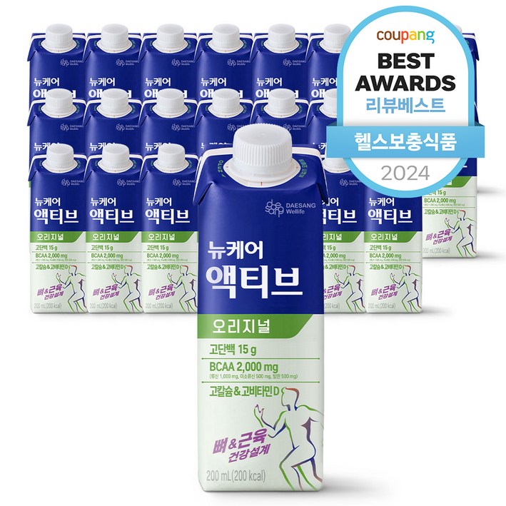 뉴케어 액티브 오리지널, 200ml, 24개 뉴케어 액티브 오리지널, 200ml, 24개