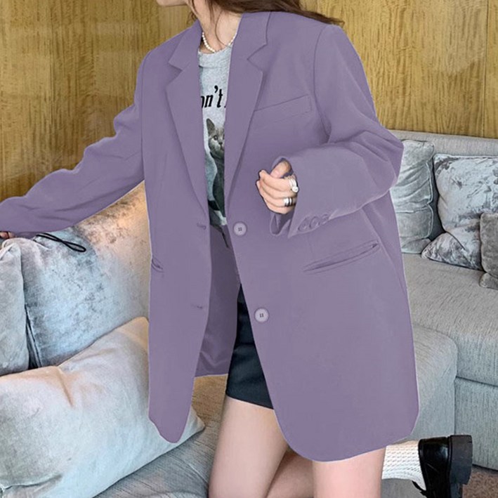 페이퍼먼츠 여성용 바비 캐주얼 감각적인 정장 코트 11262