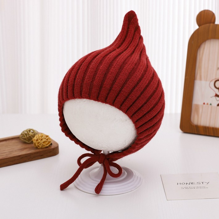 우주아이 유아용 모노엘 요정니트 모자