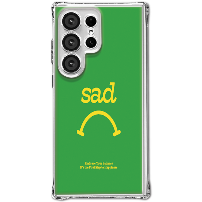 iRUDA 스마일스토리 투명 범퍼 젤리 휴대폰 케이스