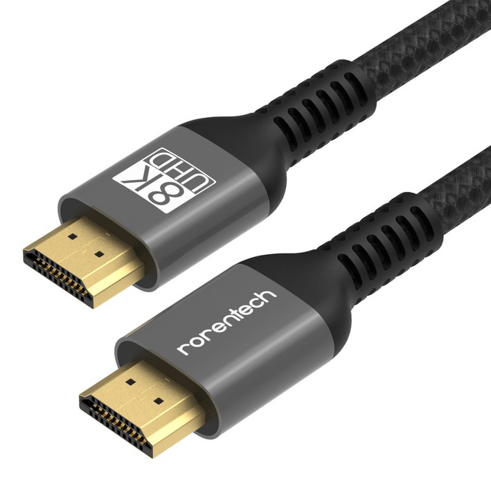 로랜텍 8K UHD 울트라 듀얼 모니터 HDMI v2.1 케이블, 3m, 1개 로랜텍 8K UHD 울트라 듀얼 모니터 HDMI v2.1 케이블, 3m, 1개