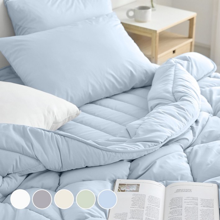 디오프 간절기 가을 항균 알러지케어 먼지없는 차렵이불 세트