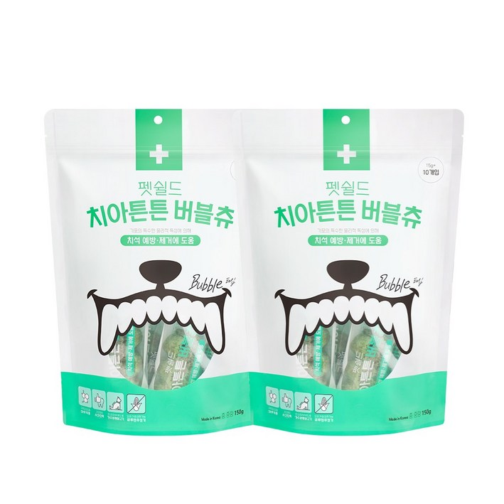 펫쉴드 치아튼튼 버블츄