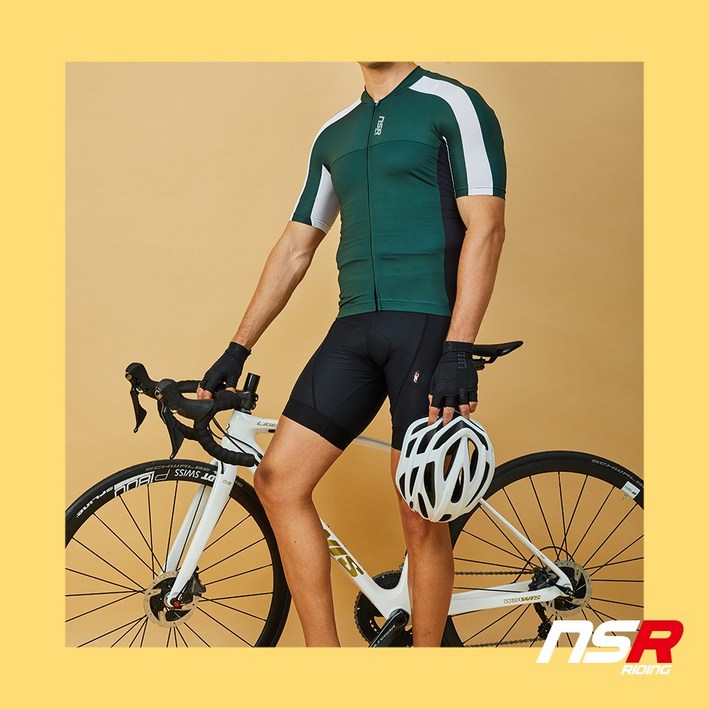 NSR 남성용 스텝업 숏 타이즈 2.0 여름 라이딩 자전거 바지