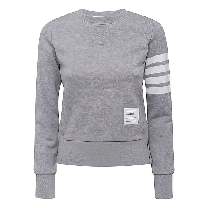 톰 브라운 루프백 4 바 스웨트셔츠