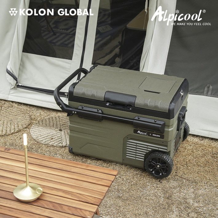 [코오롱 공식판매] 알피쿨 정품 캠핑 차량용 냉장고 XPRO시리즈 X시리즈 블루투스 이동식 낚시 화물