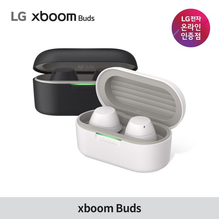 LG전자 엑스붐 버즈 XBOOM BUDS  무선 블루투스 이어폰 TWS, 멀티 페어링, 생활 방수, 그래핀 드라이버, 블랙A225