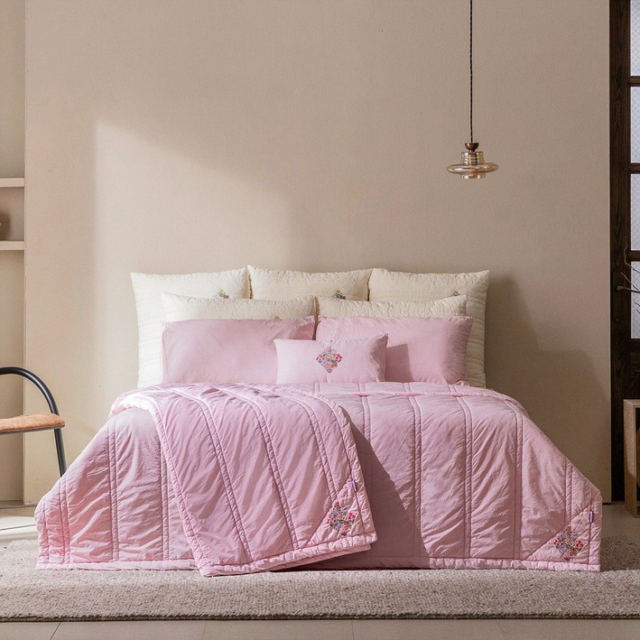 [공식판매처] 박술녀 한울 도톰양모 순면 이불2장+베개커버2장 (작품명 영화2) 슈퍼싱글 퀸 킹 슈퍼킹 / 국내생산 / 빠른배송 / 선물추천 / 선착순특가