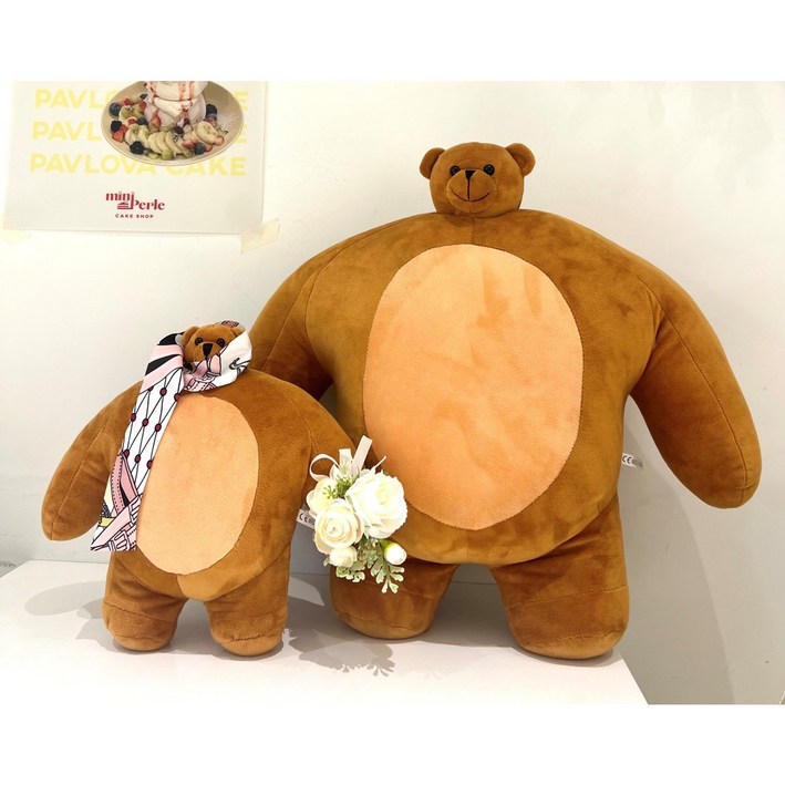 옥그라미 소두곰인형 어깨깡패 애착 곰돌이 곰동석 마동석 소두곰 곰인형 27cm, 46cm 선물, 1개