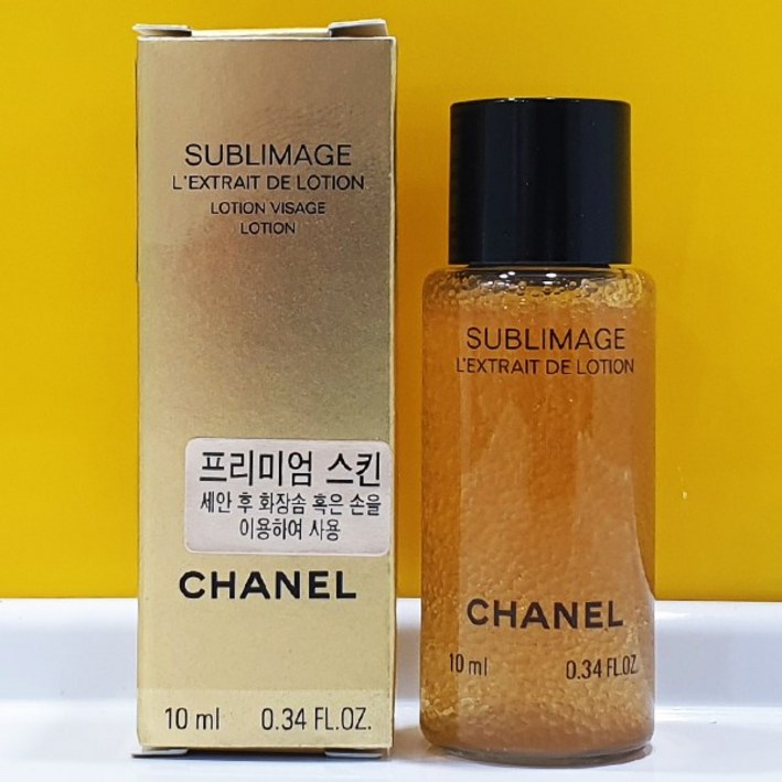 샤넬 NEW 수블리마지 렉스트레 드 로씨옹 10ml(프리미엄 안티에이징 스킨 토너)