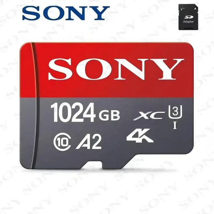 소니 메모리 TF 카드 1TB 512GB 256GB 128GB 64GB U3 V30 4K 풀 HD 마이크로 TF SD 카드 메모리 플래시 카