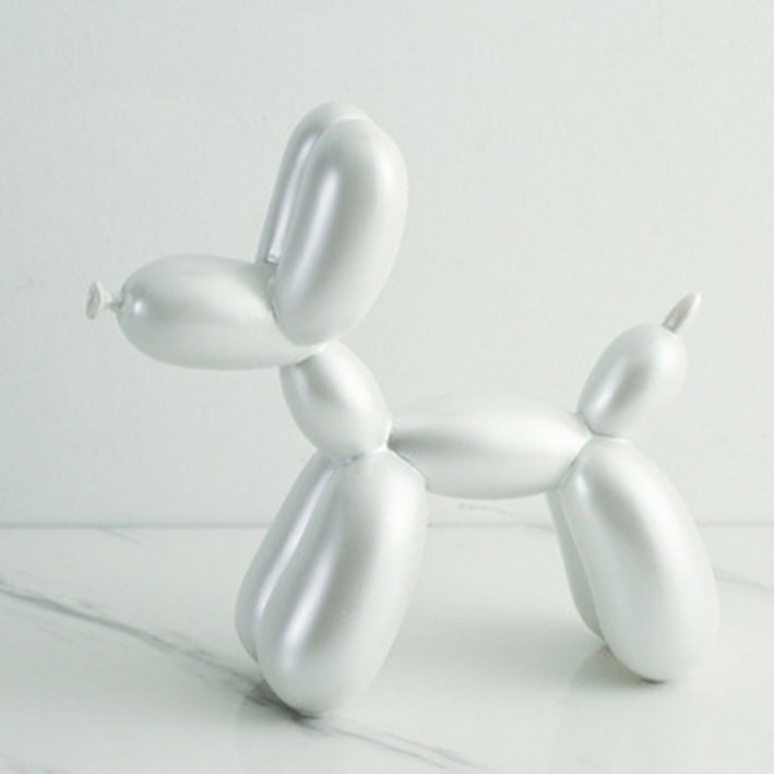 데코플래닛 세라믹 벌룬독 풍선 강아지 인테리어 소품 홈데코 장식 오브제