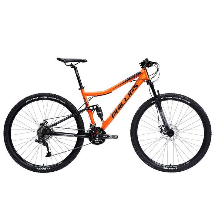입문용mtb 자전거 성인 산악 27인치 30인치 출퇴근 프레임, 43. 30단 주황색 29인치, 1개