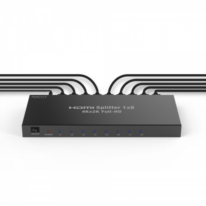 NEXTU NEXT-1008SP4K 1:8 HDMI 모니터 영상 분배기
