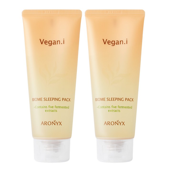 [유통기한 임박 26년 5월까지] 아로닉스 비건아이 바이옴 슬리핑팩 100ml 1+1