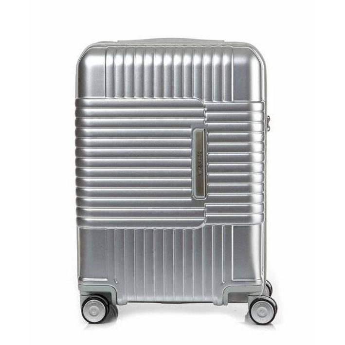 쌤소나이트 GRITT 실버 무광 기내용 36리터 잠금장치 밴드고정 캐리어