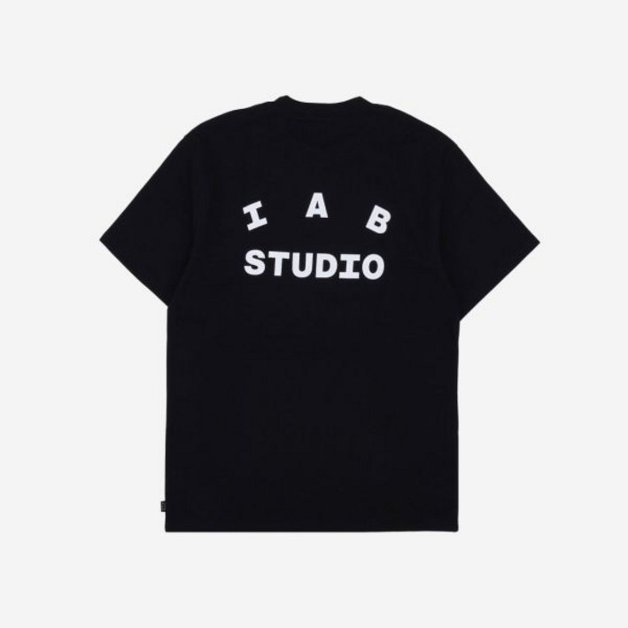아이앱 스튜디오 티셔츠 블랙 IAB Studio TShirt Black 아이앱 스튜디오 티셔츠 블랙 IAB Studio TShirt Black