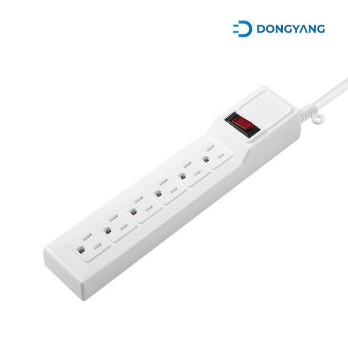 동양전자 멀티탭 DYMG6B 6구16A메인스위치110V 3M