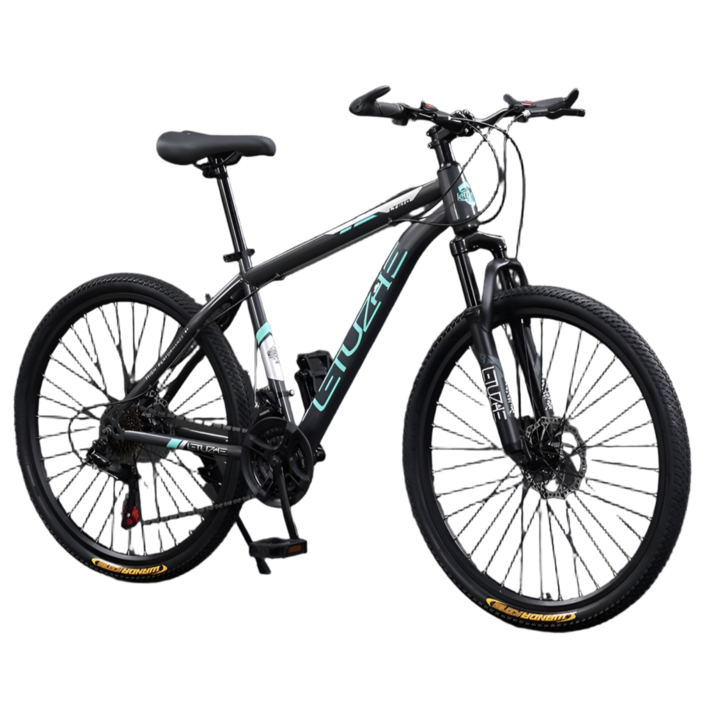 레투즈 루키21 튼튼한 MTB자전거 24인치 입문용 중학생 고등학생 성인 가벼운, 1개, 160cm, 4. 베이직휠 다크스카이(140-165cm 권장)