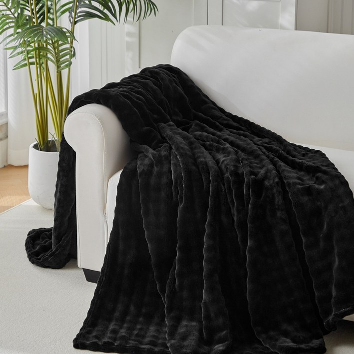 YYT 여름 극세사 담요 고급 소프트 블랭킷