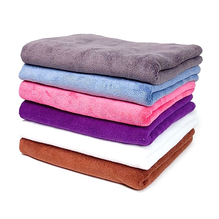 다다올 극세사 수건 흡수와 건조가 빠른 미용실 헬스장 사우나 목욕탕 타올 10장