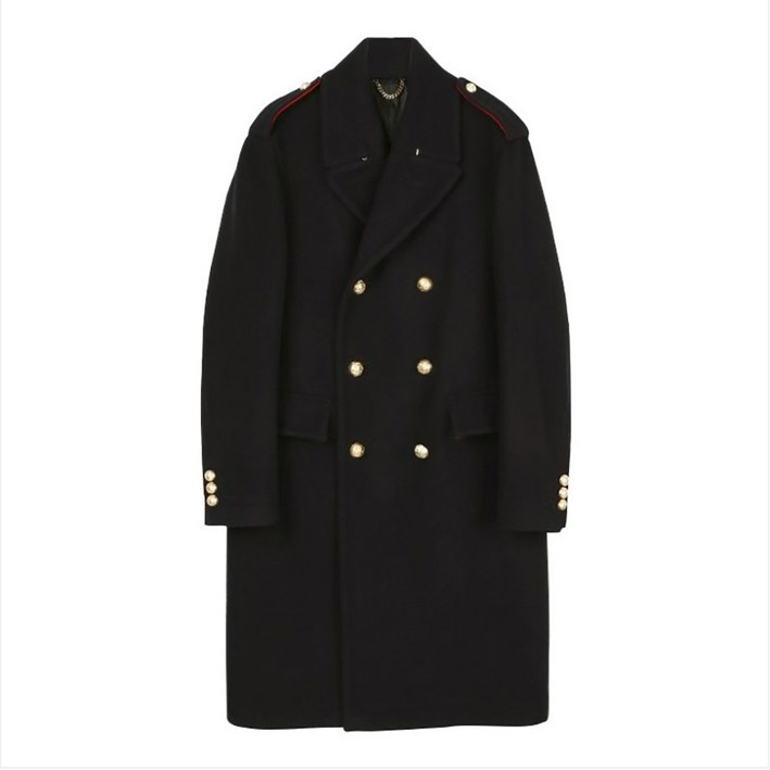 남자 롱코트 남성 도깨비 코트 블랙 네이비 모직 스탠다드핏 가을 겨울