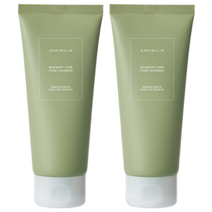 그레이멜린 사철쑥 수분진정 폼클렌징, 2개, 150ml