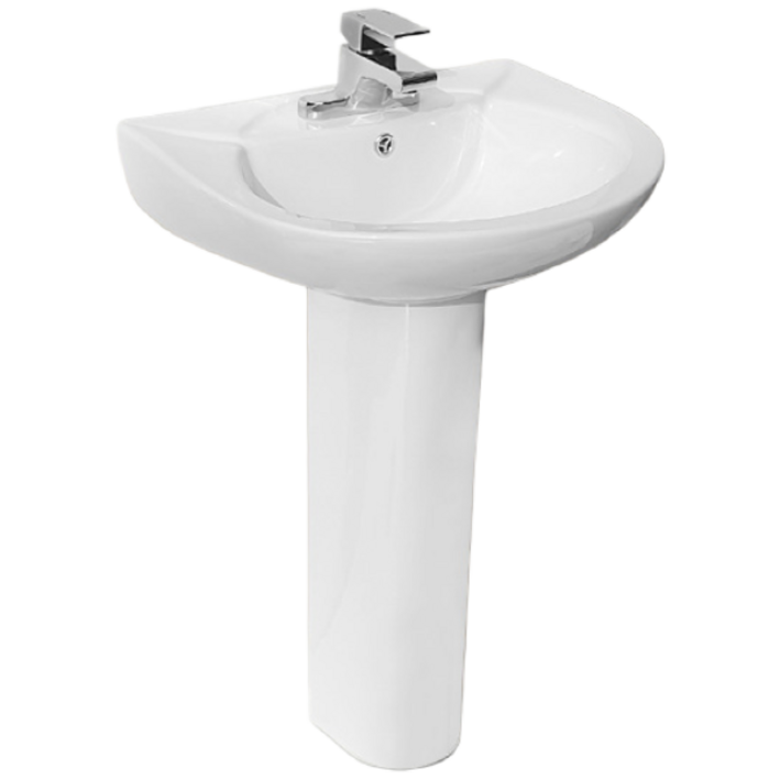 [고치고] 전국배송 KLP-105 3홀 긴다리 세면대 부속포함, 1개