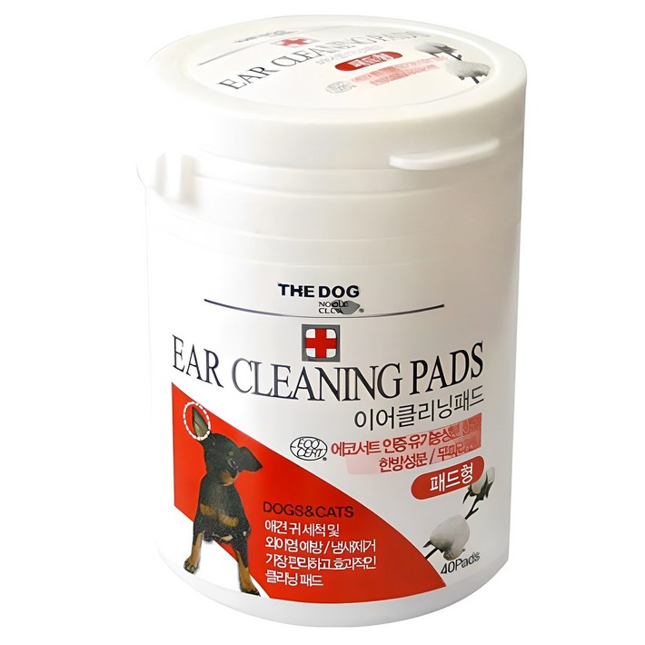 더독 이어클리닝 패드 40p