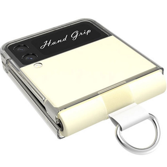 로랜텍 변색방지 크리스탈 클리어 하지드 휴대폰 케이스  키링 세트