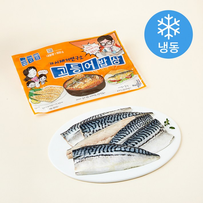 가시제거연구소 고등어밥상 순살고등어 냉동, 800g, 1개
