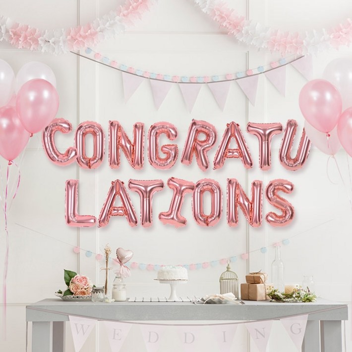 조이파티 알파벳 은박풍선 세트 CONGRATULATIONS 조이파티 알파벳 은박풍선 세트 CONGRATULATIONS