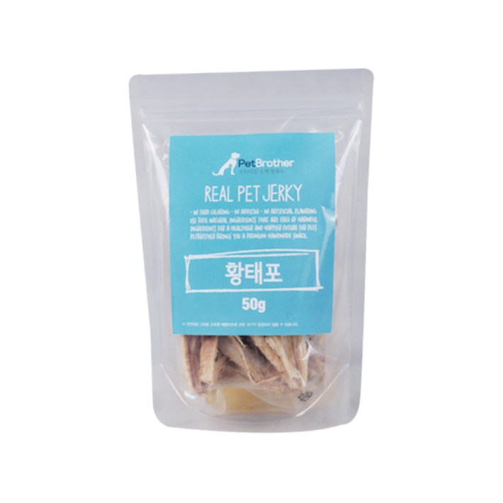 강아지 황태포 건조간식 50g