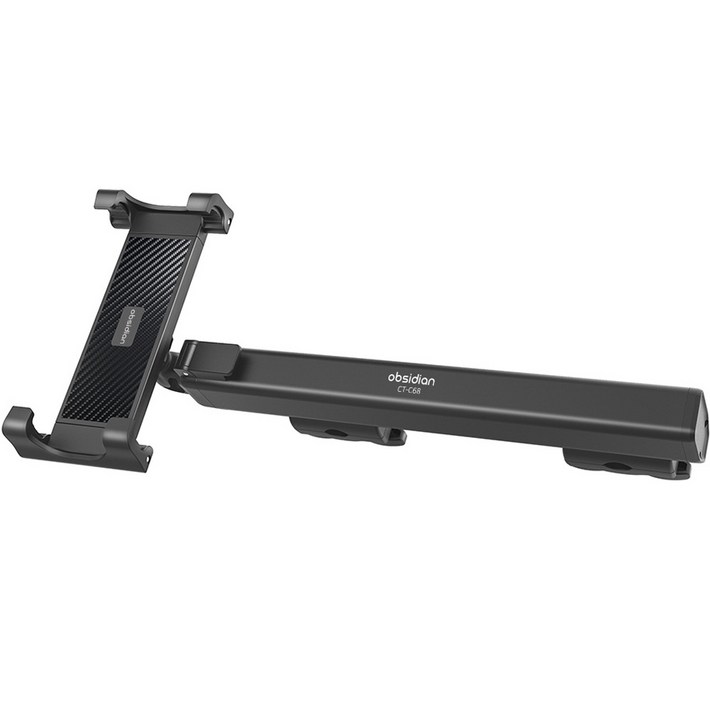 옵시디언 차량용 헤드레스트 태블릿 핸드폰 수동클립 거치대 뒷좌석 2열 갤럭시 아이폰 CTC68, 혼합색상, 1개