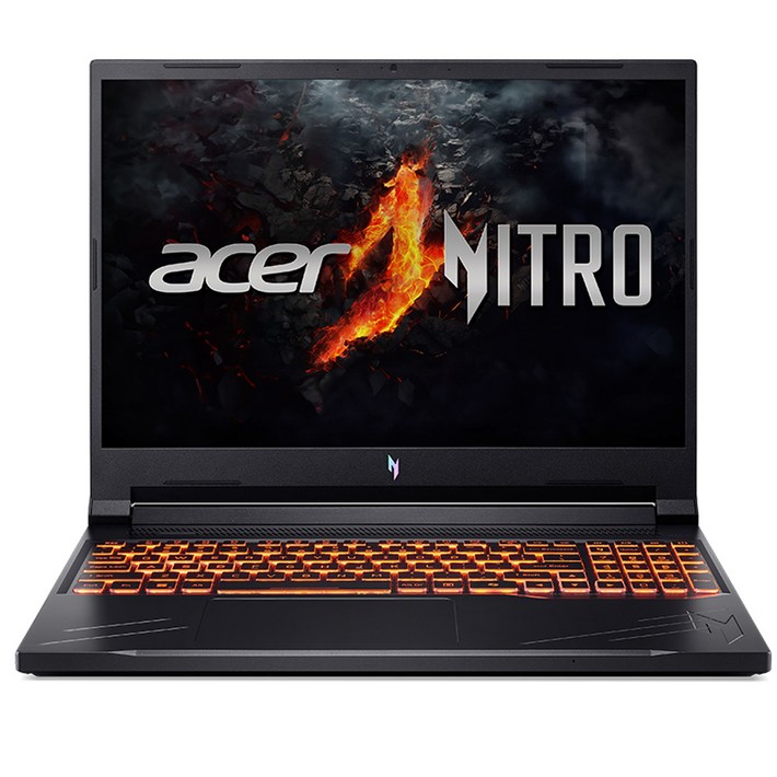 에이서 2024 니트로 V 16 라이젠7 라이젠 8000 시리즈 지포스 RTX 4060, 블랙, 512GB, 16GB, Free DOS, ANV1641R97C