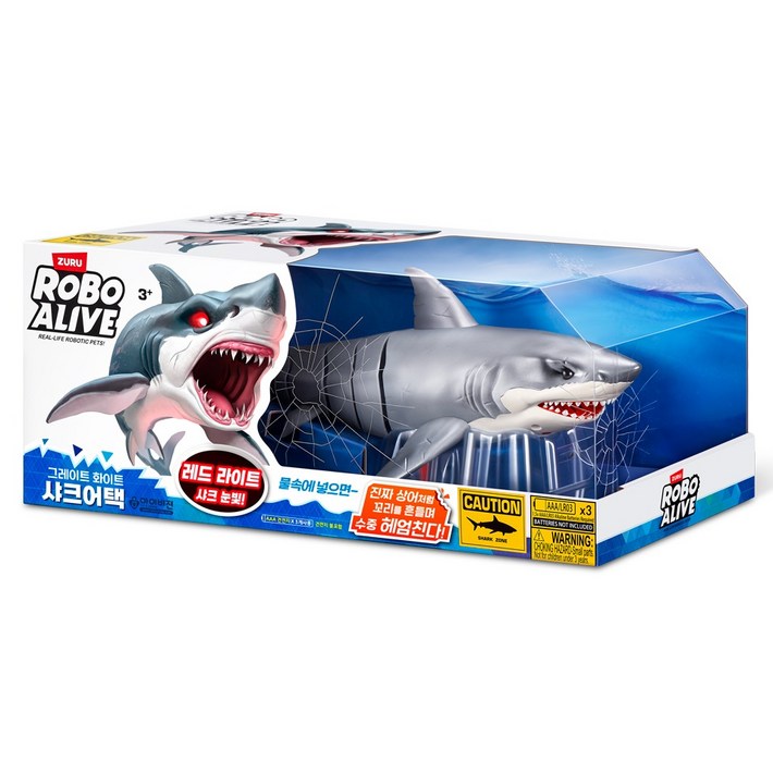 로보얼라이브 아이비젼 샤크 인형