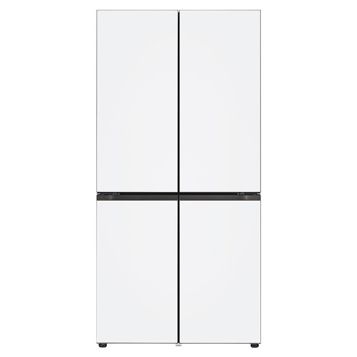 색상선택형 LG전자 디오스 오브제컬렉션 613L 상냉장 하냉동 메탈 4도어 냉장고 Fit  Max 방문설치