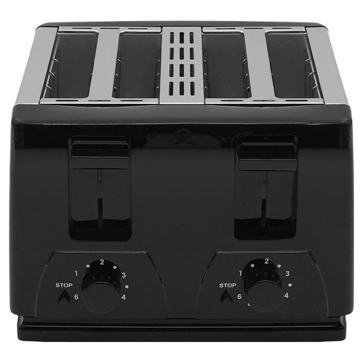 컴스 6단계 굽기조절 4구 팝업 토스터기