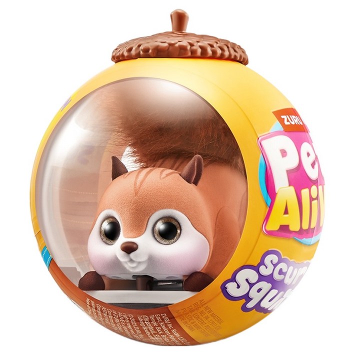 펫츠얼라이브 허둥지둥 다람쥐 작동인형