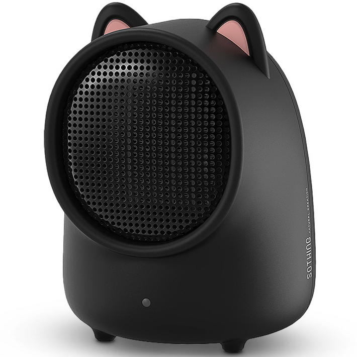 소싱 웜베이비 미니 온풍기 시즌2, Warmbaby Mini Heater, 블랙