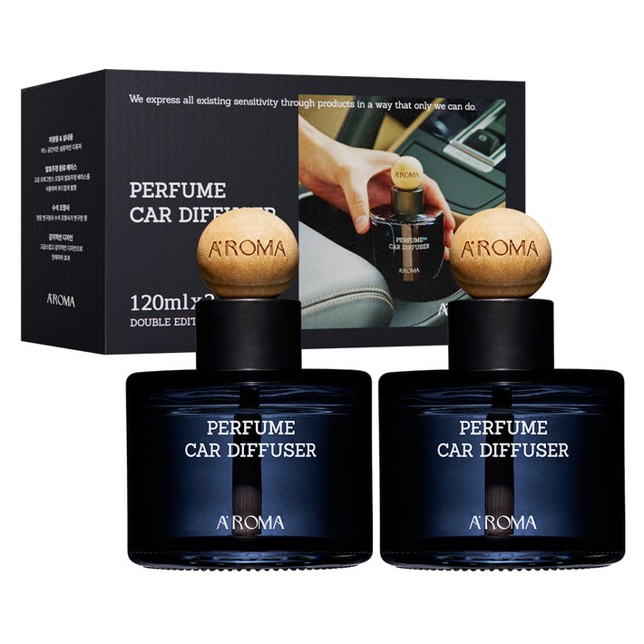 에이로마 퍼퓸 차량용 디퓨저 120ml
