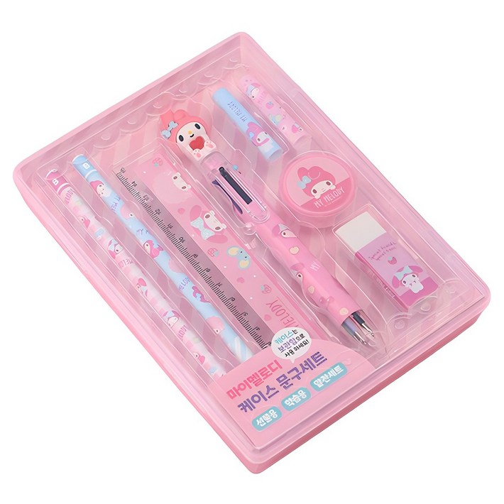 산리오캐릭터즈 케이스 문구세트