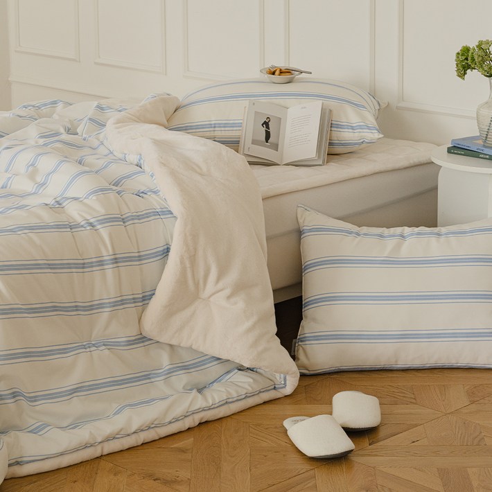 아망떼 머핀 무소음 장모 극세사 차렵이불