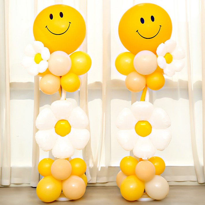 피앤비유니티 파티 스탠드 기둥풍선세트 2입