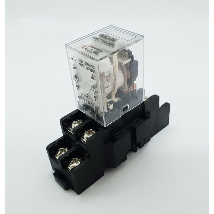 HR7102PL KACON LY2 8핀 AC220V, DC12V,DC24V 릴레이 LED릴레이, 1개 HR7102PL KACON LY2 8핀 AC220V, DC12V,DC24V 릴레이 LED릴레이, 1개
