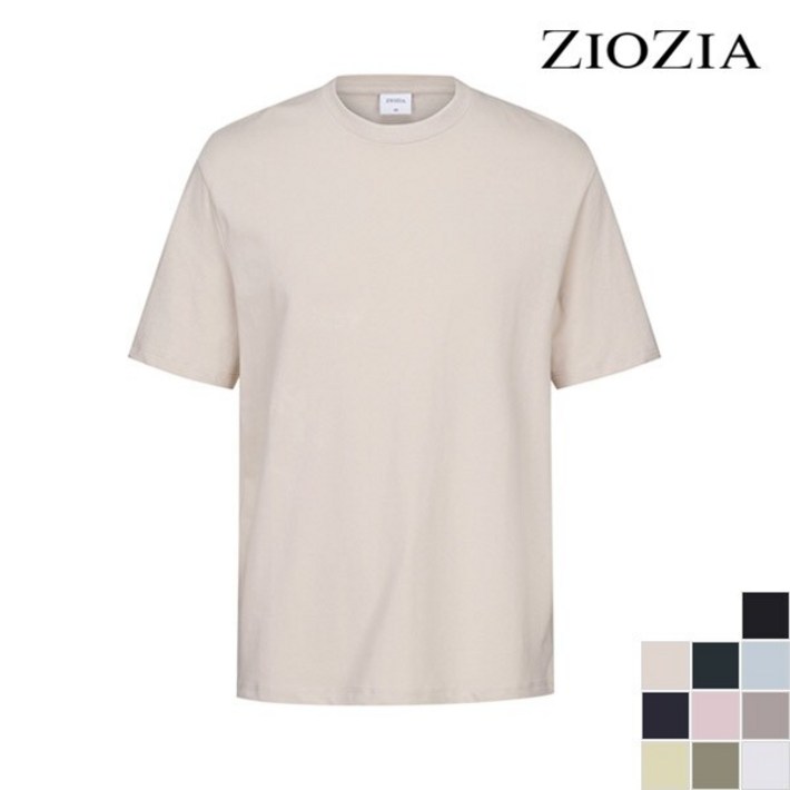 지오지아USA 코튼 솔리드 반팔티셔츠 AEC2TR1101